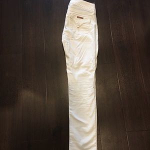 Hudson white jeans